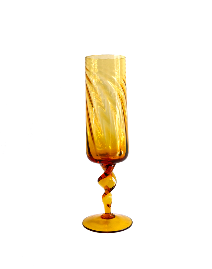 Italian Vase in Amber