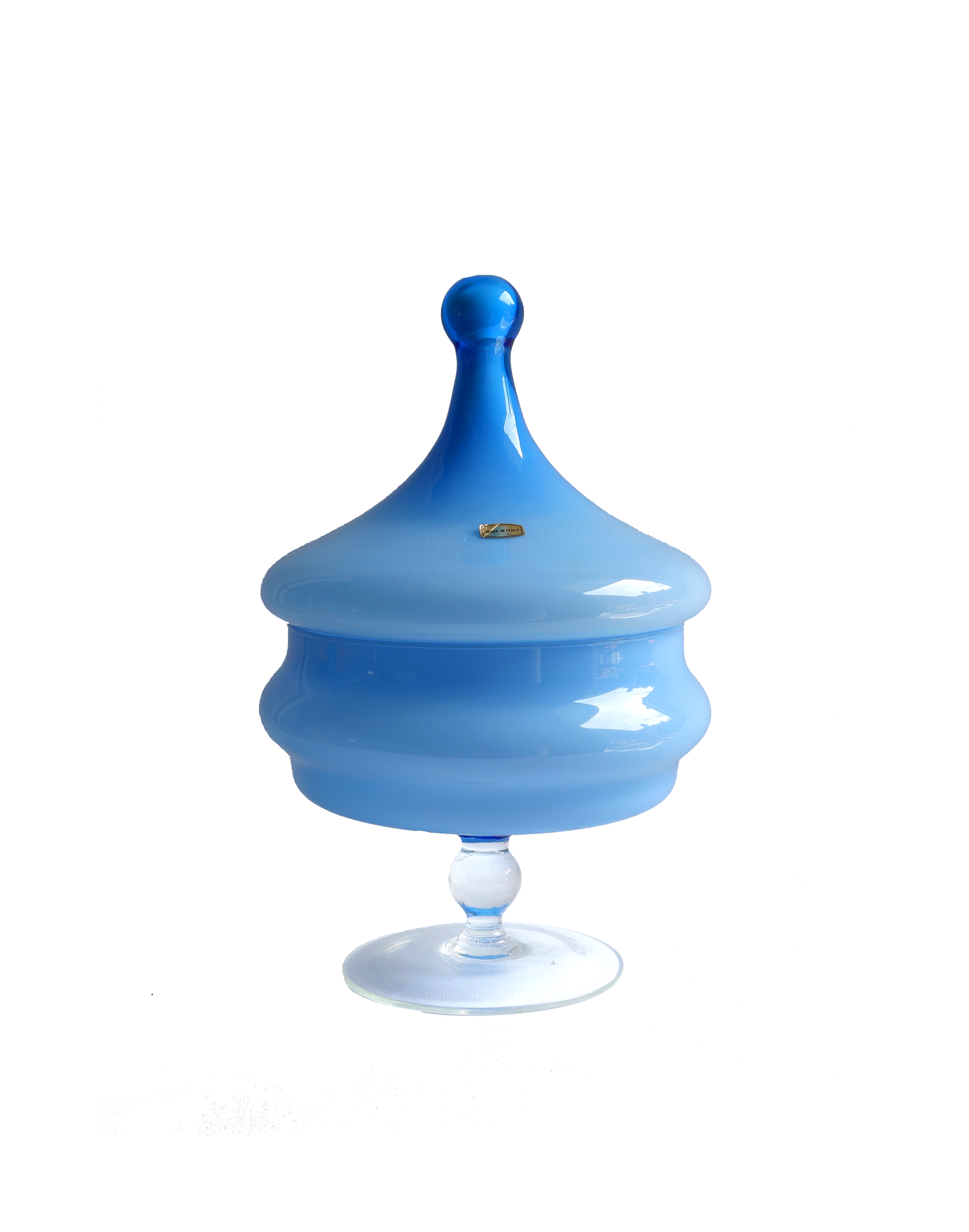 Empoli Blue Apothecary Lidded Jar