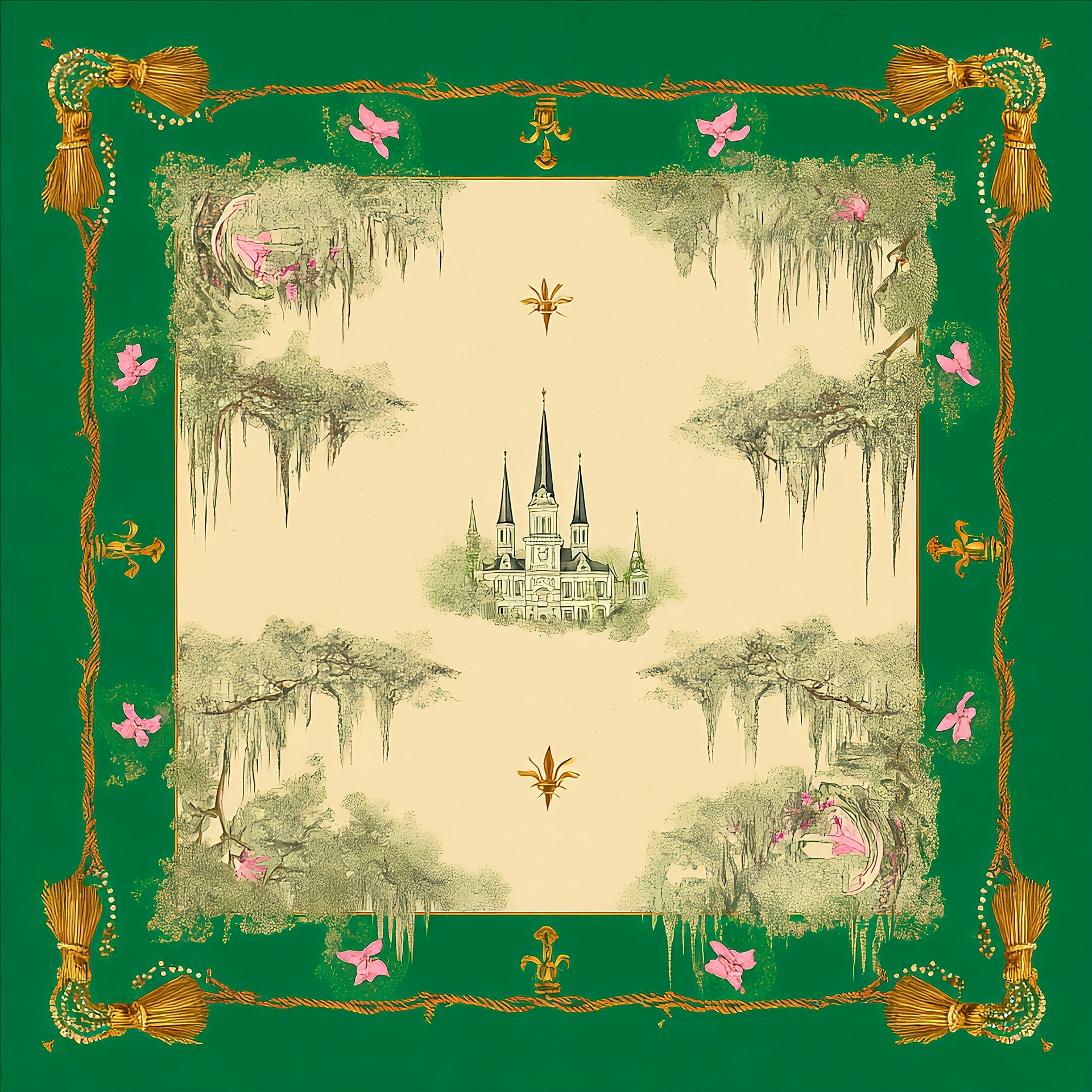 Saint Louis Verde scarf – deedee9:14