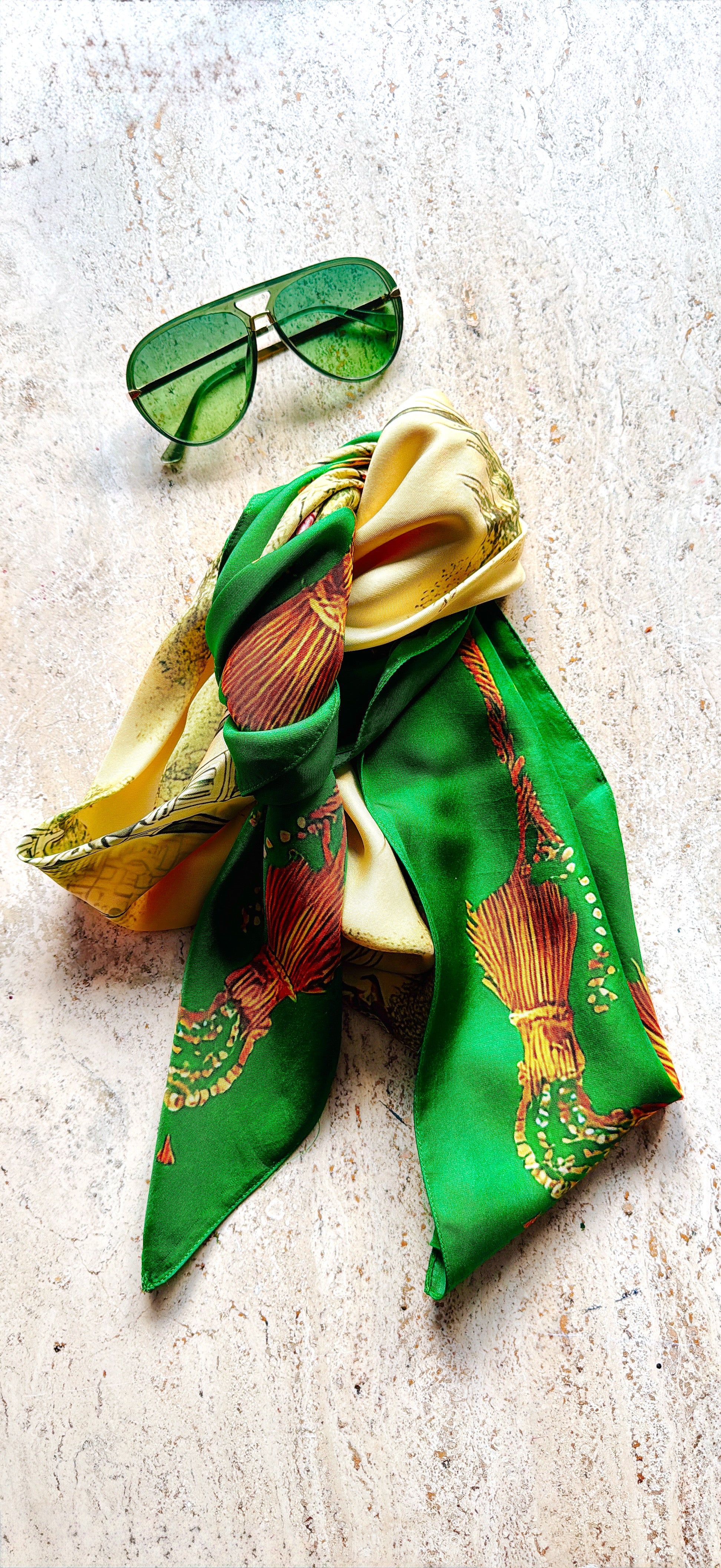 Saint Louis Verde scarf – deedee9:14