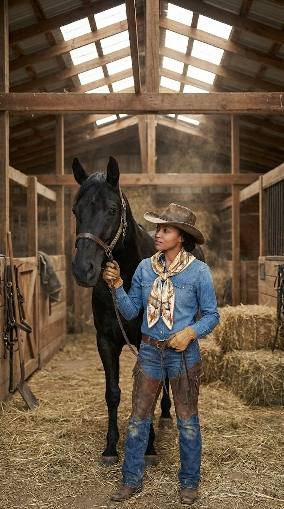 The Belle Mountain scarf