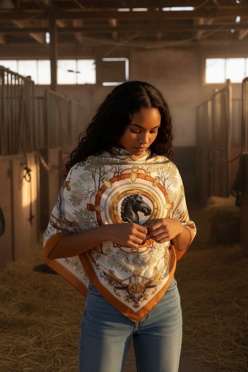 The Belle Mountain scarf