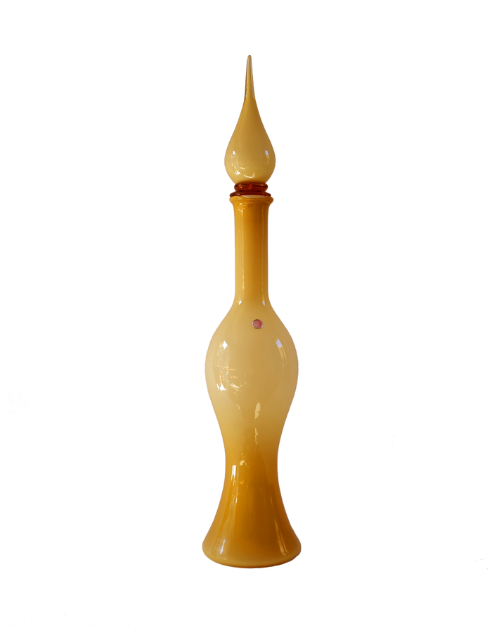 Empoli Amber Decanter