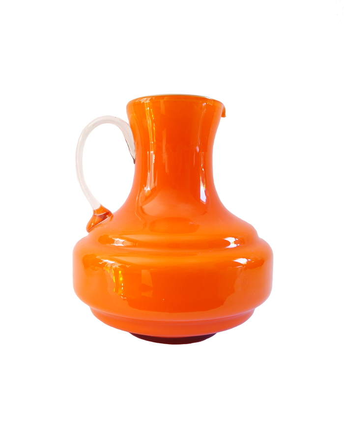 Empoli Orange Squat Pitcher
