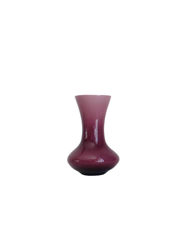 Italian Amethyst Bud Vase