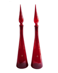 Italian Decanter in Red No. 2