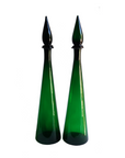 Italian Decanter in Green No. 2