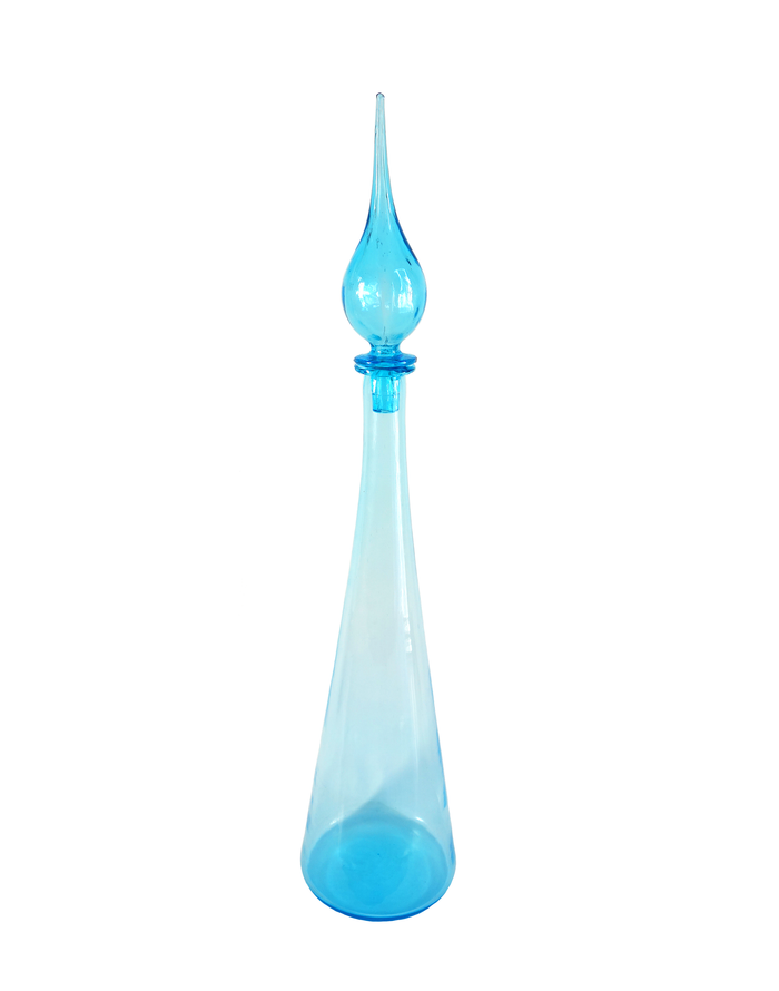 Italian Decanter in Blue