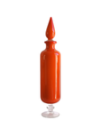 Empoli Orange Apothecary Decanter No. 2